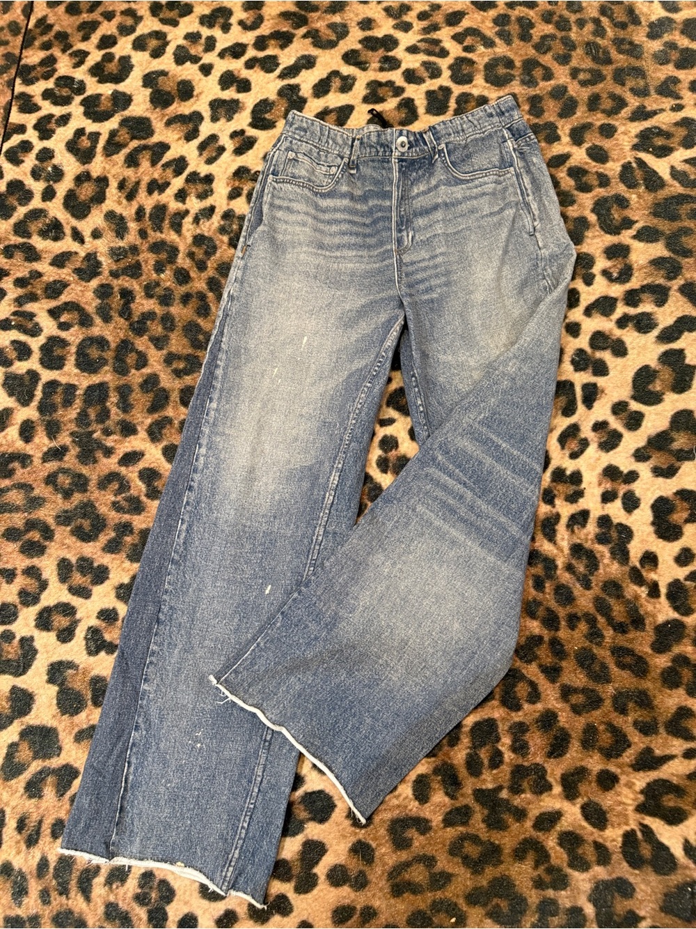 rag & bone Bootcut Jeans in Light Blue Wash Miramar Collection